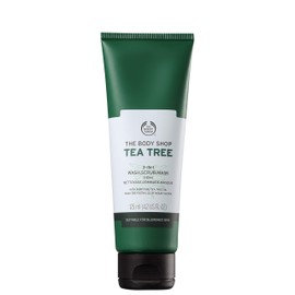The Body Shop Tea Tree 3-in-1 Wash.Scrub.Mask for Unisex - 4.2 oz Mask