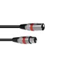 OMNITRONIC XLR Cable 3-Pin 3 m Black / RT Audio