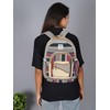 Marubhumi Small Hemp Backpack Lightweight Cotton Daypack Handmade Himalayan Bohemain