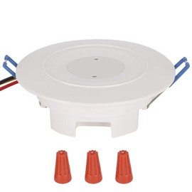 Motion Sensor Light Switch, 360 Degree Smart Microwave Sensor Ceiling Occupancy Sensor Detector, Ceiling PIR Motion Sensor Switch with High Sensitive