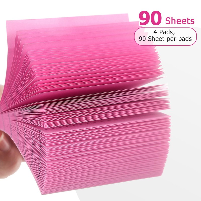 Lined Sticky Notes 3x3 Sticky Notes with Lines Self-Stick Notes