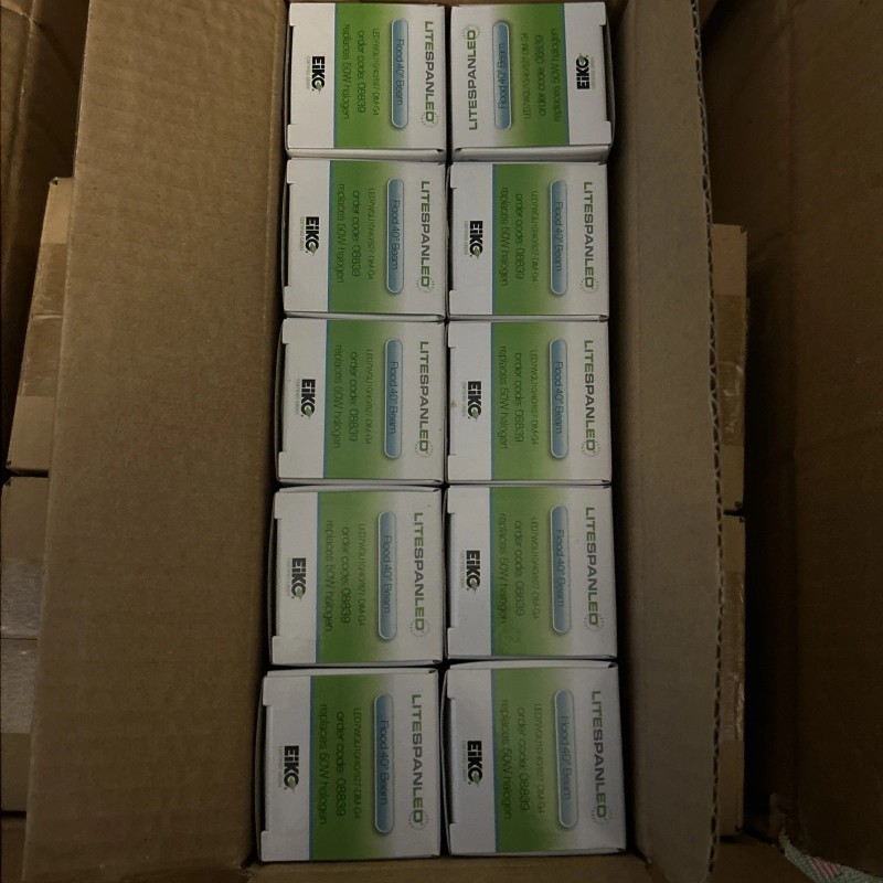 EIKO GU10 LED LIGHT BULBS Dimmable Pack Of 10 New