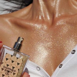 Aceite Líquido Brillante para Resaltar el Rostro y el Cuerpo Maquillaje Tez de Trigo de Alto Brillo Iluminador de Piernas Corporales (color)