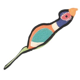 MULTIPET "Mad About Pets" Pheasant Gaudy Game Tough Dog Toy