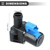 Motoforti HVAC Heater Control Valve, for Ford Escape 2013-2016, Plastic,