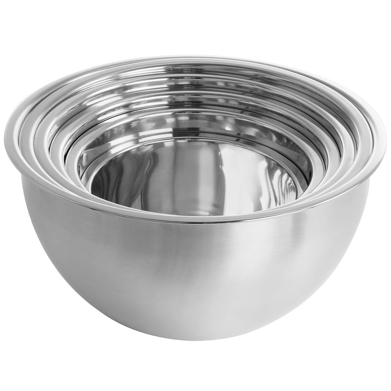 MegaChef 14 Piece Stainless Steel Measuring Cup and Spoon Set