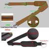 ZINZ Tracolla da 79", Cuscino Fisso Extra Spesso e Cinturino