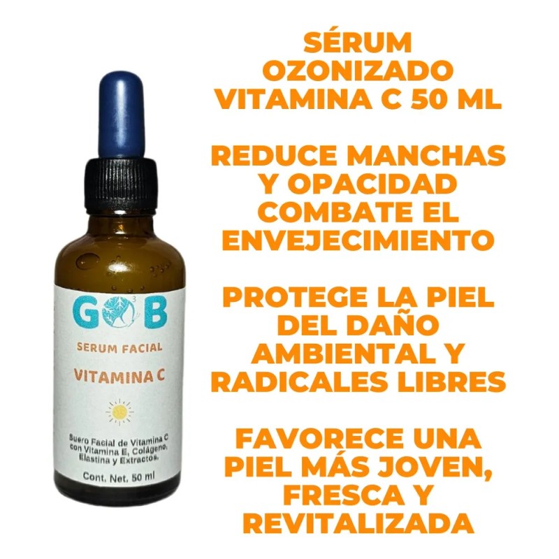 Serum Vitamina C + Vit E + Colágeno + Elastina-