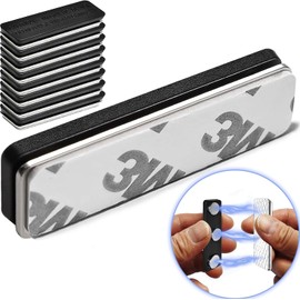 Curtain Magnets Closure with Adhesive for Blackout Curtains, Magnetic Curtain Clips to Hold Curtains Closed（60 Pair）