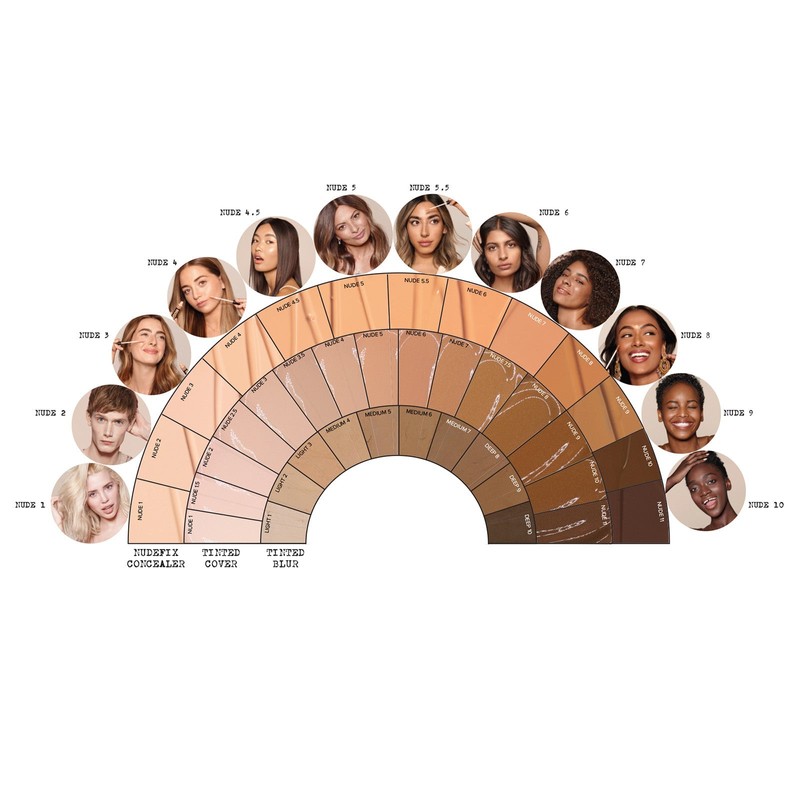 NUDESTIX Nudefix Cream Concealer 10ml (Various Shades), Nude 9