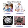 USB Digital Microscope 1600X Magnification Camera 8 LEDs with Stand