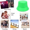 Joylife Metallic Bucket Hat Trendy Fisherman Hats Unisex Reversible Packable