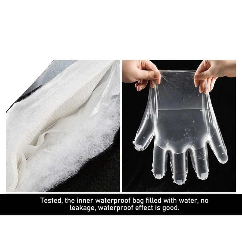 1 Pair Heated Gloves Smart Battery Powered Winter Warm Gloves