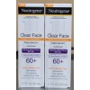 Neutrogena Clear Face Serum Sunscreen (2 Pack, 1.7 oz ea),