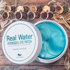 Pretty Eye Patch Eye Area Care Real Water Hydrogel Eye Patches 10 Pieces 60 Pieces / 프레티 아이 패치 눈가 관리 리얼 워터 하이드로겔 아이패치 10개 60개입