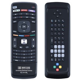 PZL XRT302 Replacement for Vizio TV Remote Control QWERTY Keyboard E601i-A3 E701i-A3 M550VSE E650i-A2 D650i-B2 M420SR E3D320VX E552VL E472VL M420SV M470SV M550SV M320SR M370SR M470VSE M650VSE M420KD