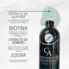 Shampoo Crecimiento Acelerado (2 Shampoo + 1 Mini)