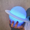 HGomx Saturn Lamp 5.9 inch LED 3D Star Moon Light