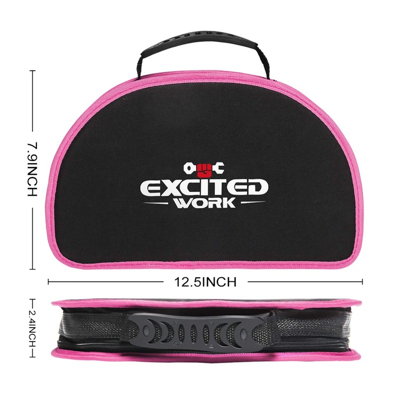 EXCITED WORK 69-Piece Pink Tool kit, Ladies Hand Tool Set