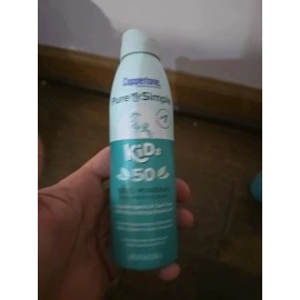 COPPERTONE PURE AND SIMPLE KIDS SUNSCREEN SPRAY SPF 50 5 OZ 3PCS