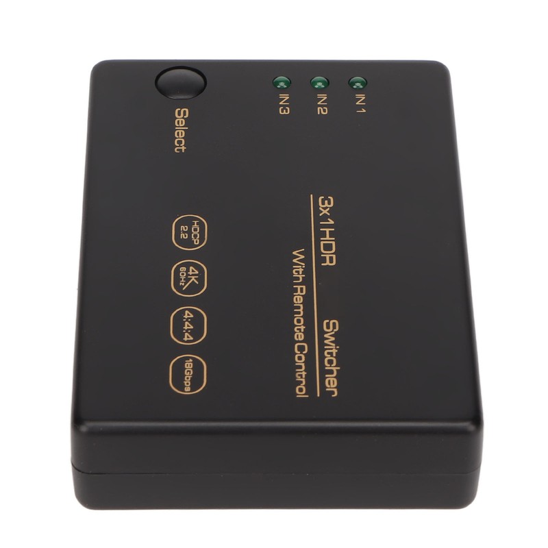 4K HD Switcher 3 in 1 Out 4K 60Hz HDR