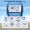 GOYERRNES Handheld Cup Anemometer with Compass, 93MPH Digital Wind Speed