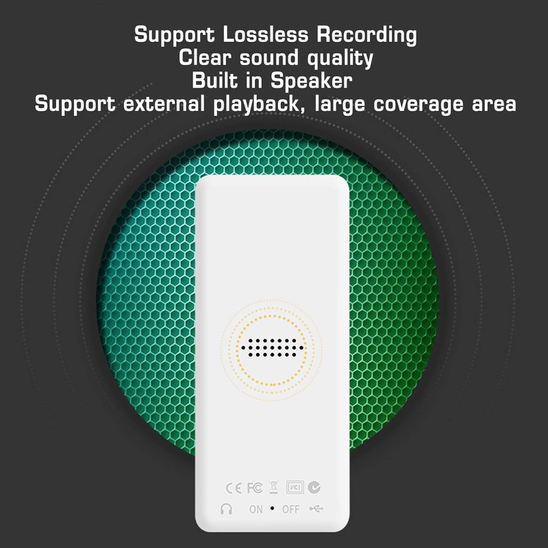 MP3 Player MP4 Player, MP3 Music Player with Speaker FM