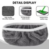 6 Pack Reusable Microfiber Mop Pads - Compatible with Swiffer