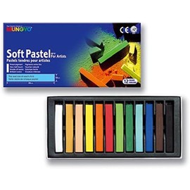 Mungyo Square Soft Pastels 12-Piece Set, Assorted