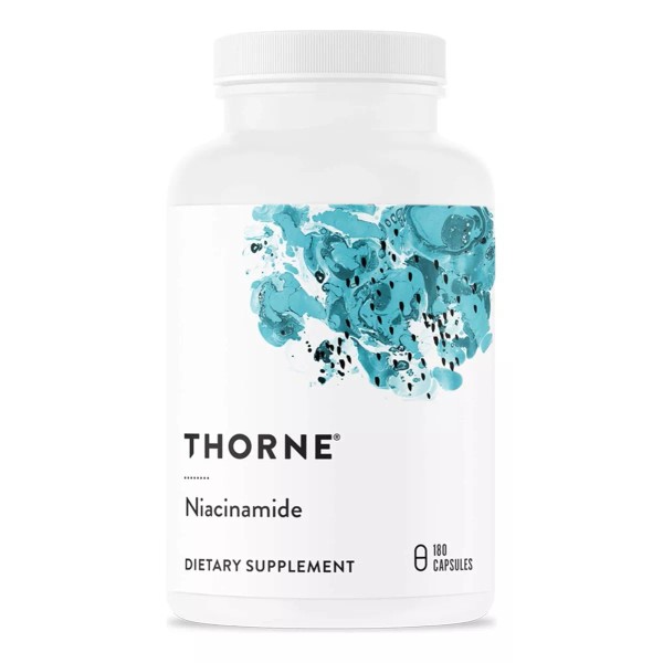 Thorne Niacinamida 500 Mg Con 180 Caps. Apoyo Articulaciones