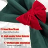 Christmas Napkin Rings- Red Bow Xmas Napkin Holder Rings Chic