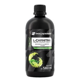 L-Carnitina, Suplemento Alimenticio Líquido, Sabor Lima-Limón, L-Carnitina 100% Pura con Vitamina B5, 240mg de L-Carnitina por Porción, Pre workout, 560ml