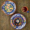 Handmade Hand Painted Portuguese Pottery Soup Bowls – Set of