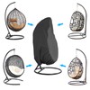 Outdoor Swing Hanging Chair Dustproof Waterproof Protection Cover with Zipper