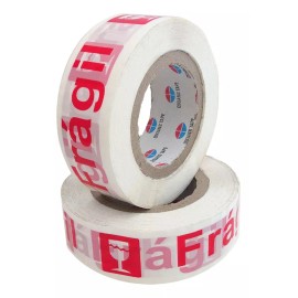 Lecute 3 Cintas Fragil Embalaje Paquete Proteccion 48x150