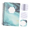 Mikinona Fitness Journal Notebook Spiral Bound Exercise Planner for Men
