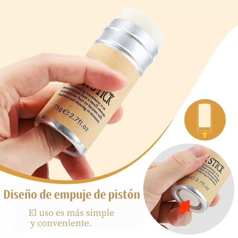 BOSPMLI Palo de cera para el cabello, borde del cabello