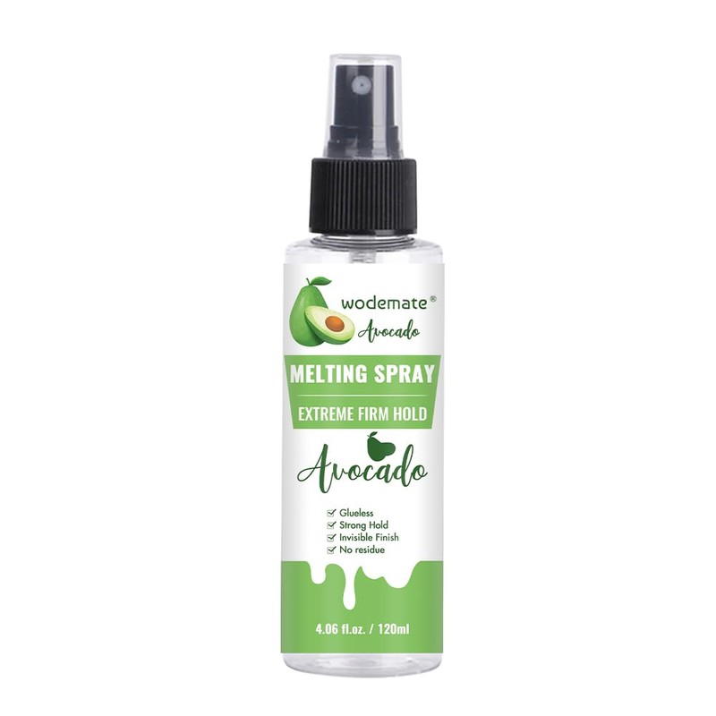 wodemate Lace Melting Spray for GlueLess Wigs, Extreme Hold Melting