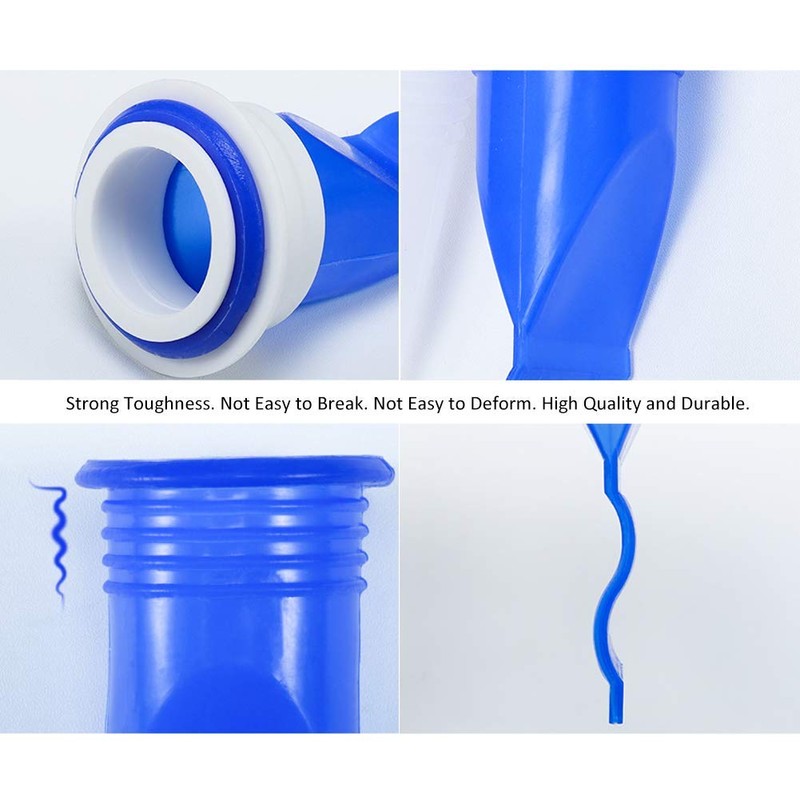 HLZC Drain Backflow Preventer, One Way Valve, Adjustable Silicone Sink