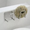 Veraly Set 2 Soportes Porta Esponja Lavabo Cocina Fregadero Acero