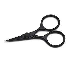 WellnessD'Light - Super Sharp Chef Scissors All Stainless Steel Snips Garnishing Tool (Black)