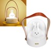 Portable Music Night Light Bedroom Desktop Cute Cartoon Lamp Three