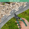M METERXITY Garden Edging - 20 Feet Plastic Landscaping Edging