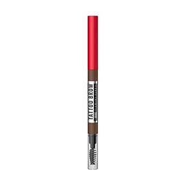 Conoce Tattoo Brow Lift tono Dark Brown De Maybelline New YorkEl delineador de cejas en barra para estilizarla y rellenarla, que no se transfiere ni se corre