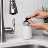 Jarware Black Foaming Soap Dispenser Lid for Regular Mouth Mason