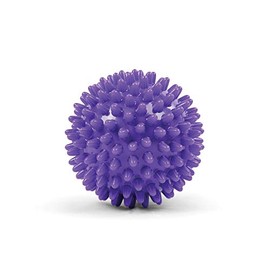 Fitness Mad Spikey Massage & Massage Ball Set, Ideal for Trigger Point Therapy, Deep Tissue & Myofascial Release, Designed to Relax Tight Muscles & Relieve Stress (7cm Single, Purple)