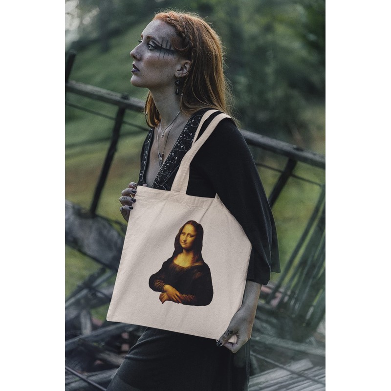 rainUP Gioconda Mona Organic Cotton Tote Bag Smooth Light Beige