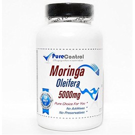 Moringa Oleifera Extract 5000mg // 180 Capsules // Pure // by PureControl Supplements
