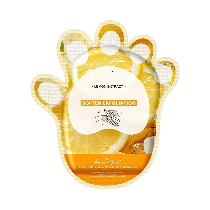 Lemon Nourishing And Tendering Hand Mask Autumns And Winter
