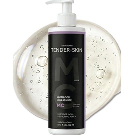 Tenderskin Gel Limpiador Facial Ultra-Suave Piel Normal A Seca, 250 ml